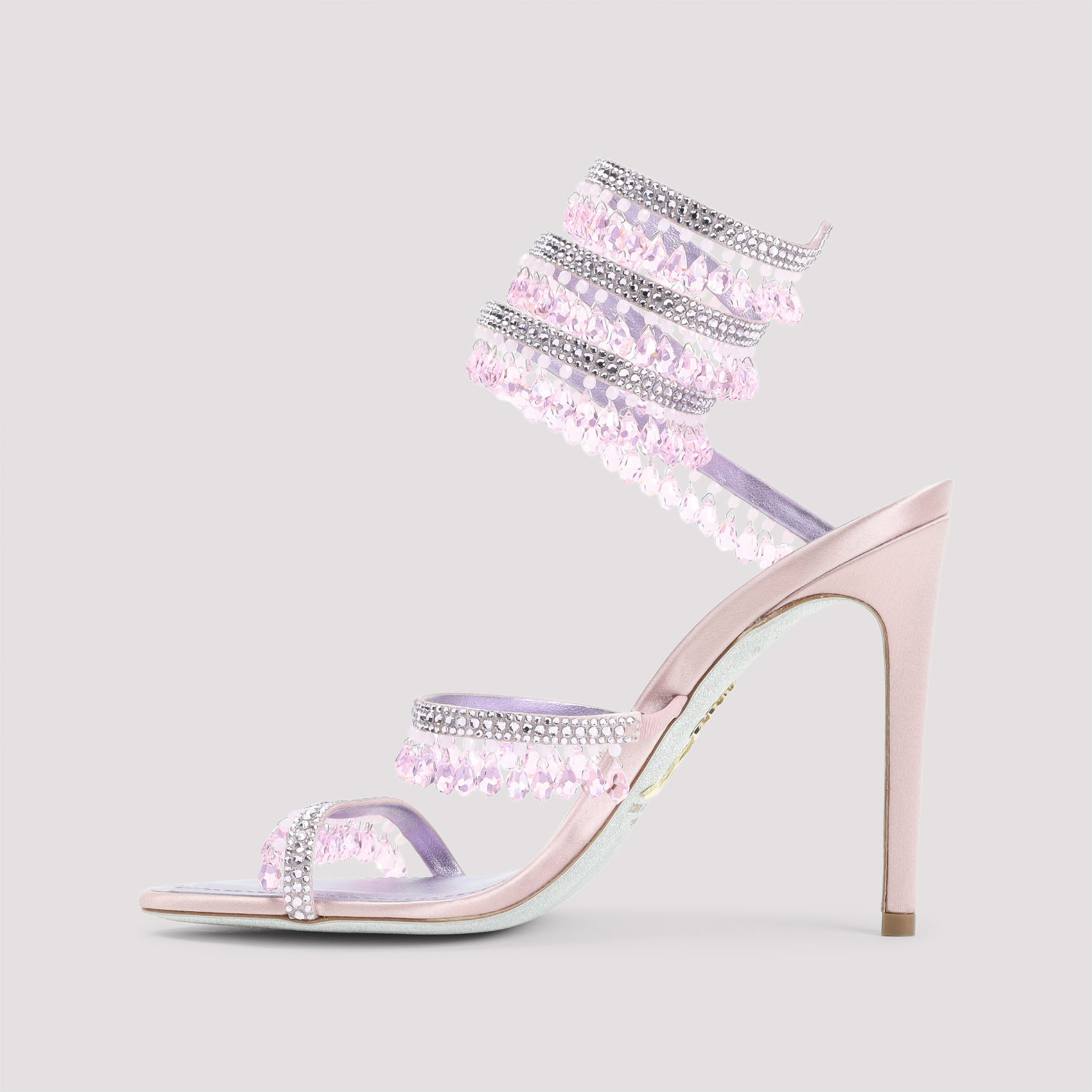 Rene Caovilla Leather Sandals
