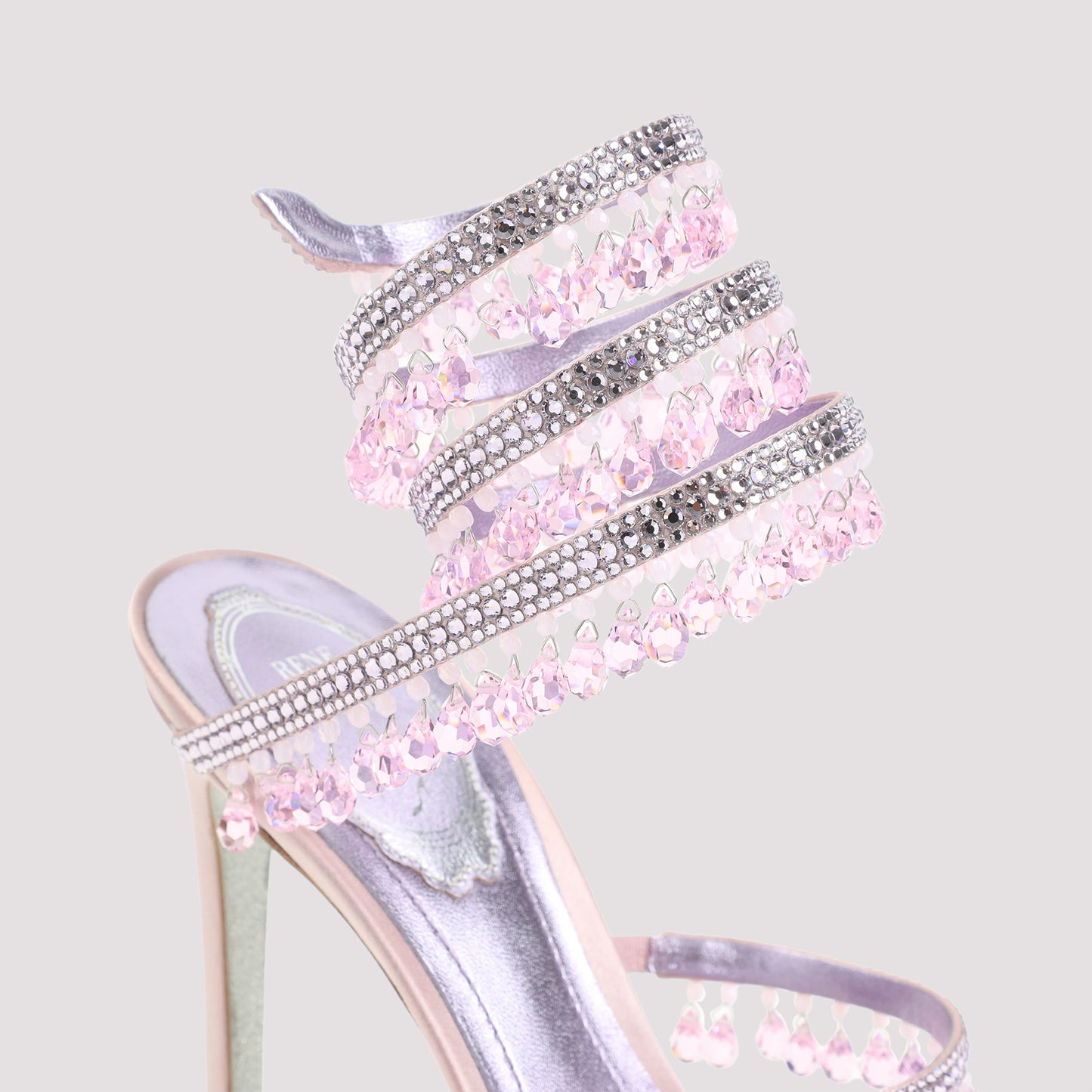 Rene Caovilla Leather Sandals