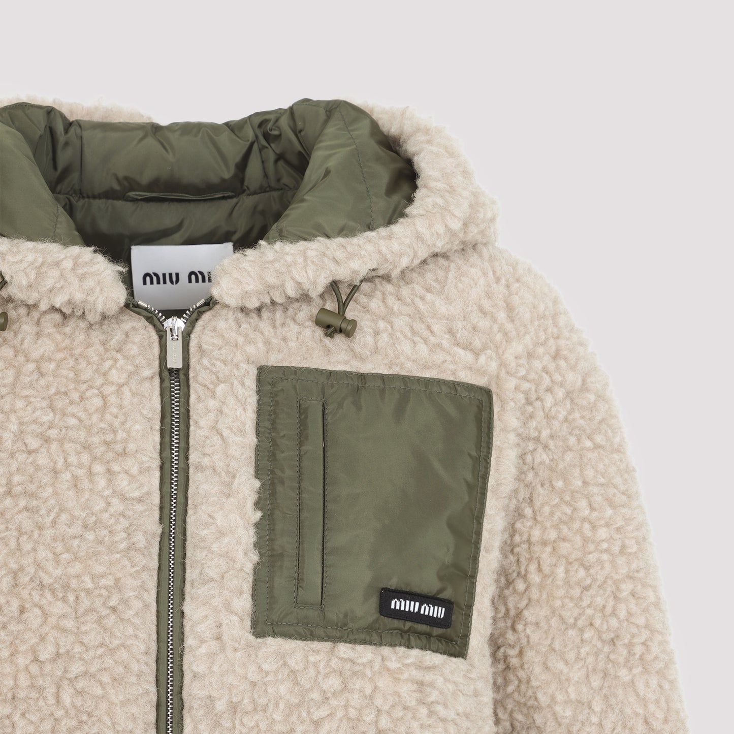 Miu Miu Wool Blouson Jacket