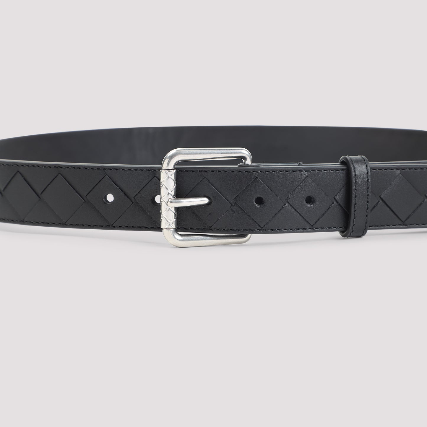 Bottega Veneta Intrecciato Leather Belt