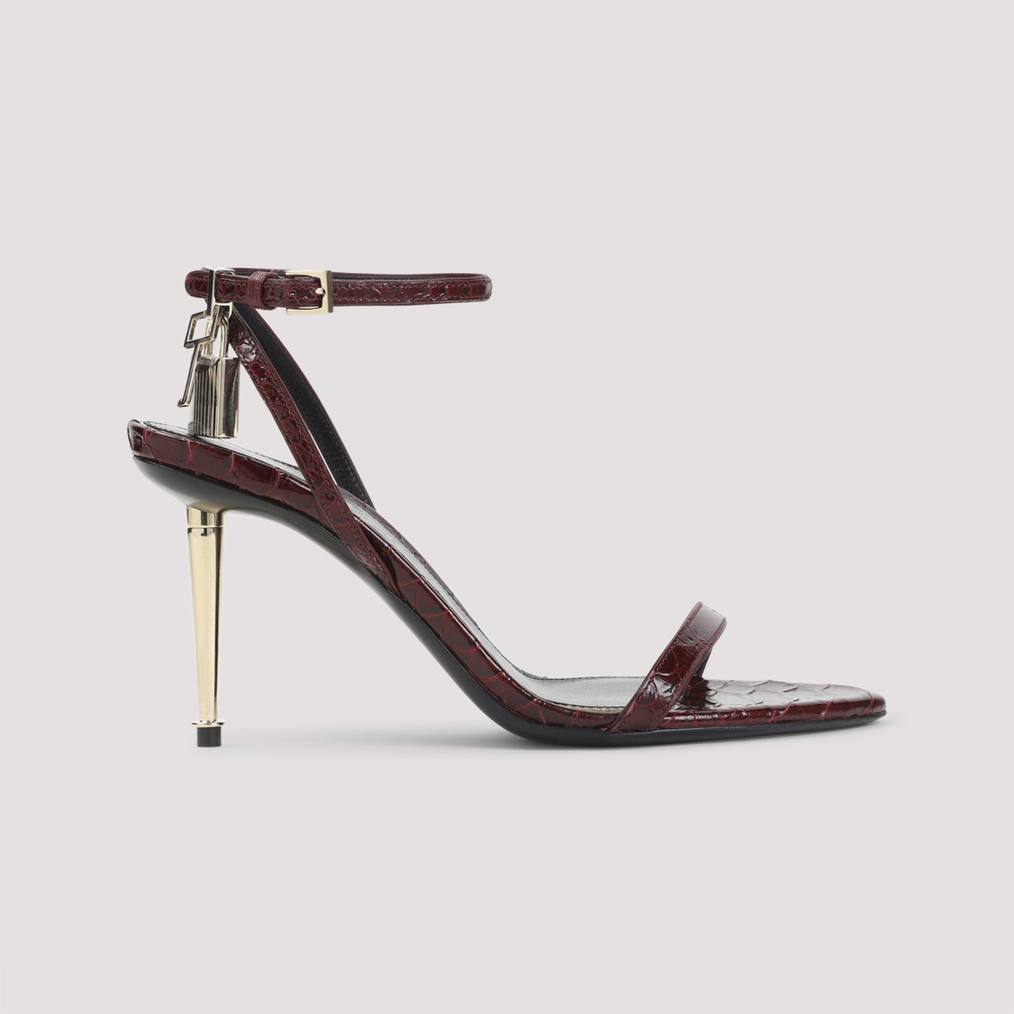 Tom Ford Semi Shiny Printed Python Sandals