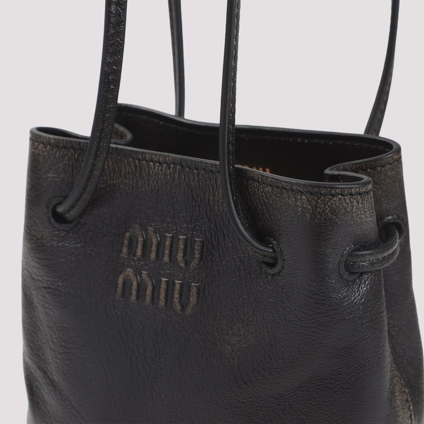 Miu Miu Lamb Leather Pouch