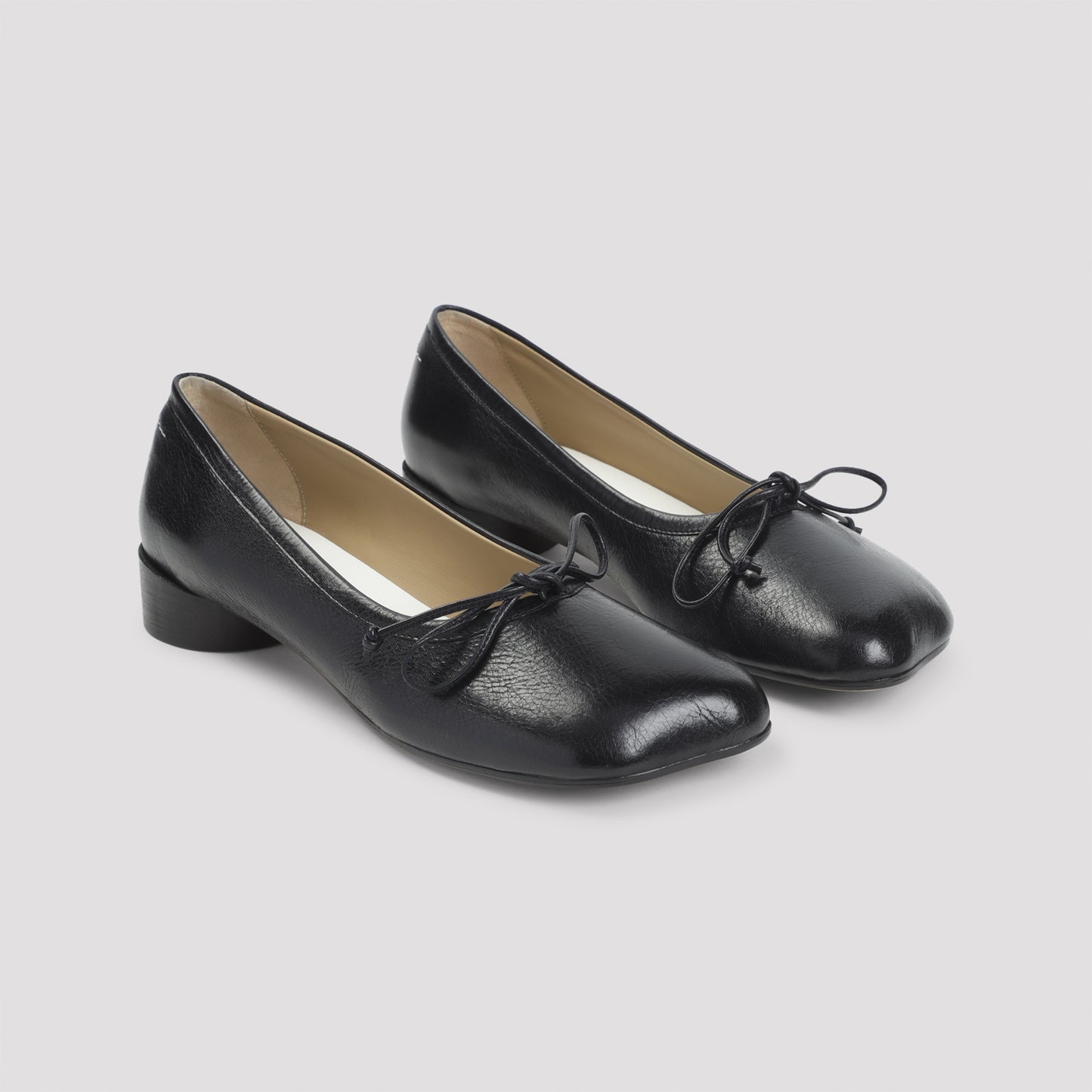 MM6 Maison Margiela Calf Leather Ballerinas