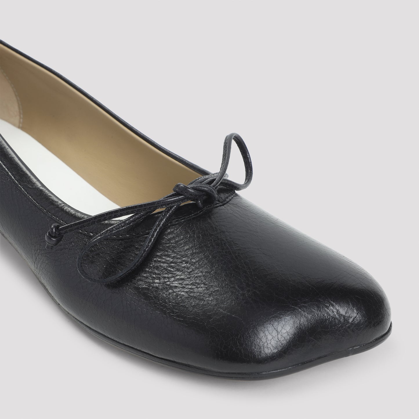 MM6 Maison Margiela Calf Leather Ballerinas