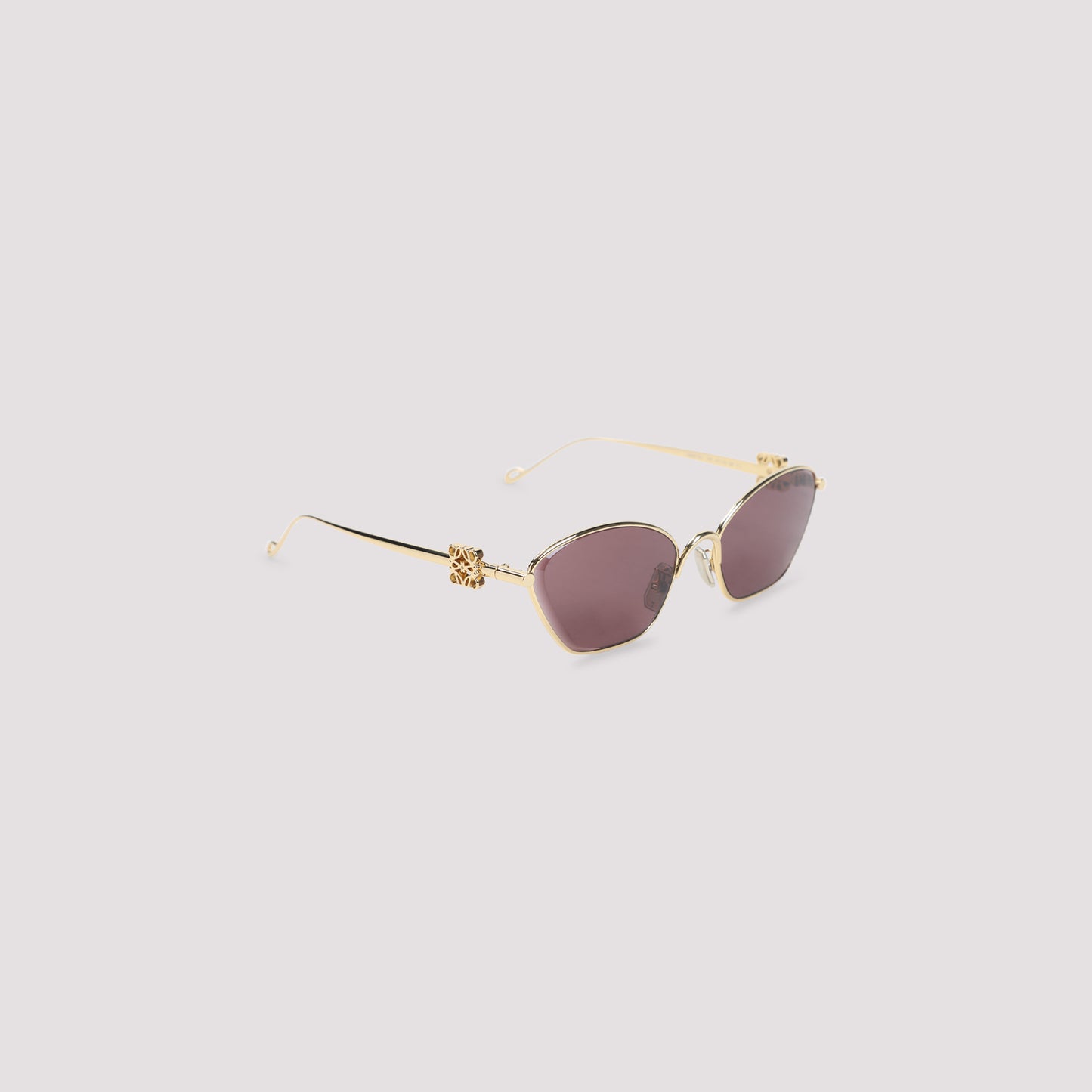 Loewe Eyewear Anagram Metal Hexagon Sunglasses