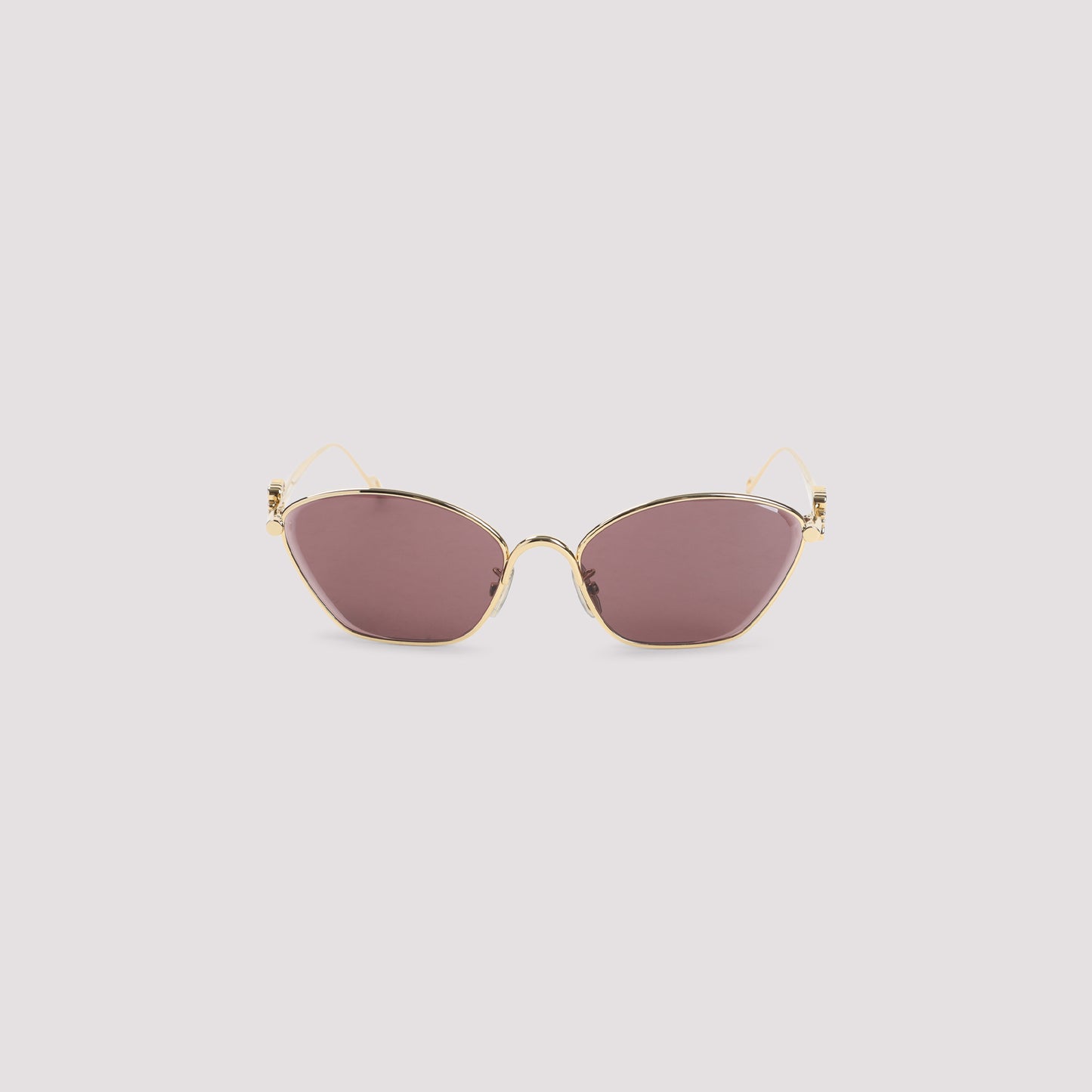 Loewe Eyewear Anagram Metal Hexagon Sunglasses