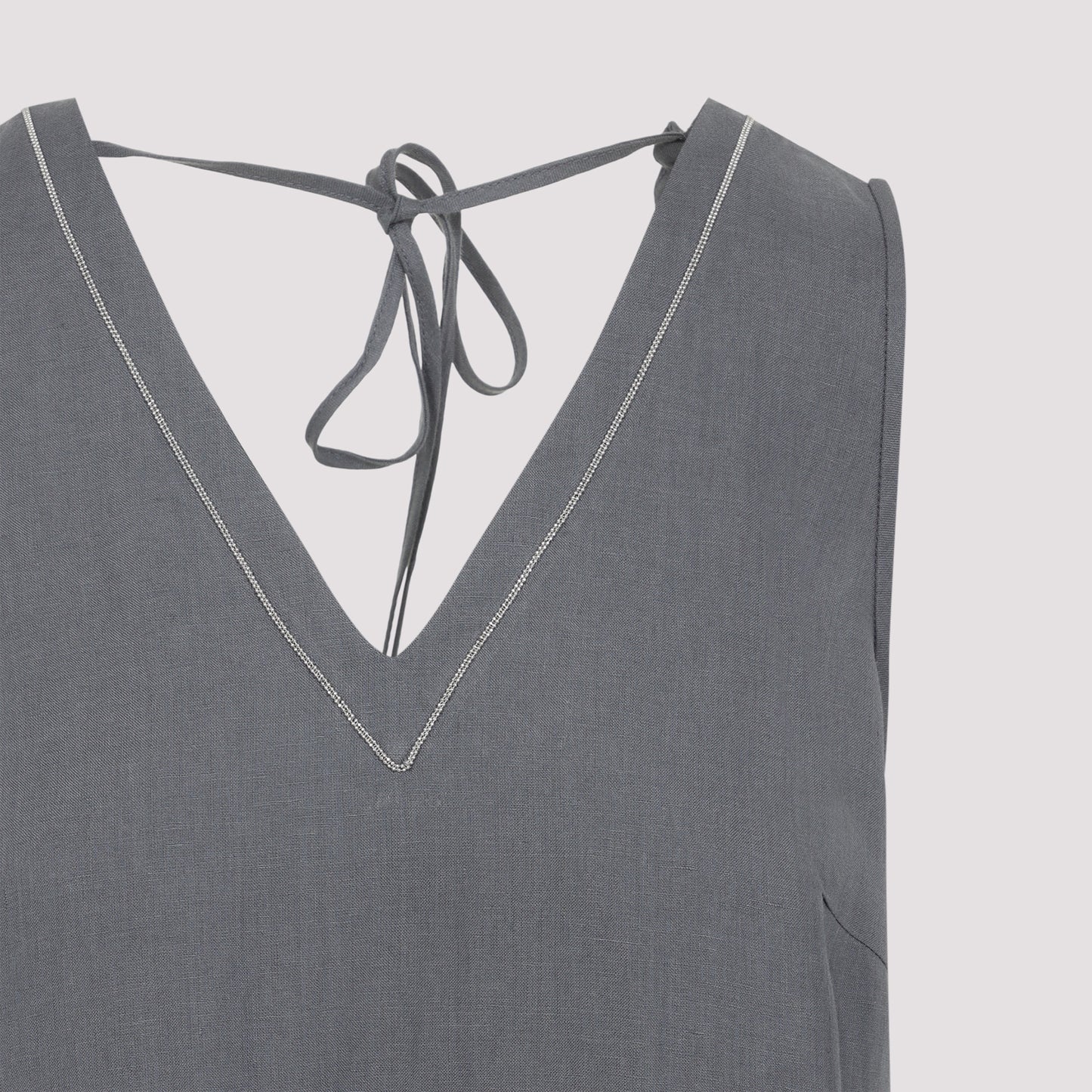 Peserico V-neckline Long Dress