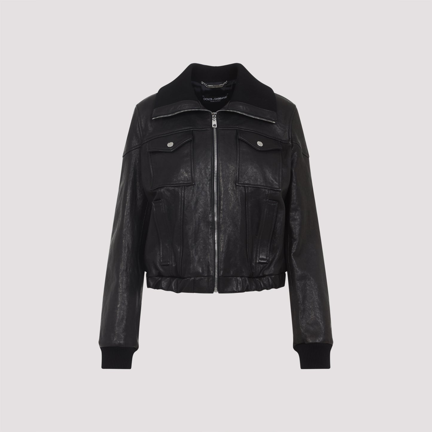 Dolce & Gabbana Leather Jacket