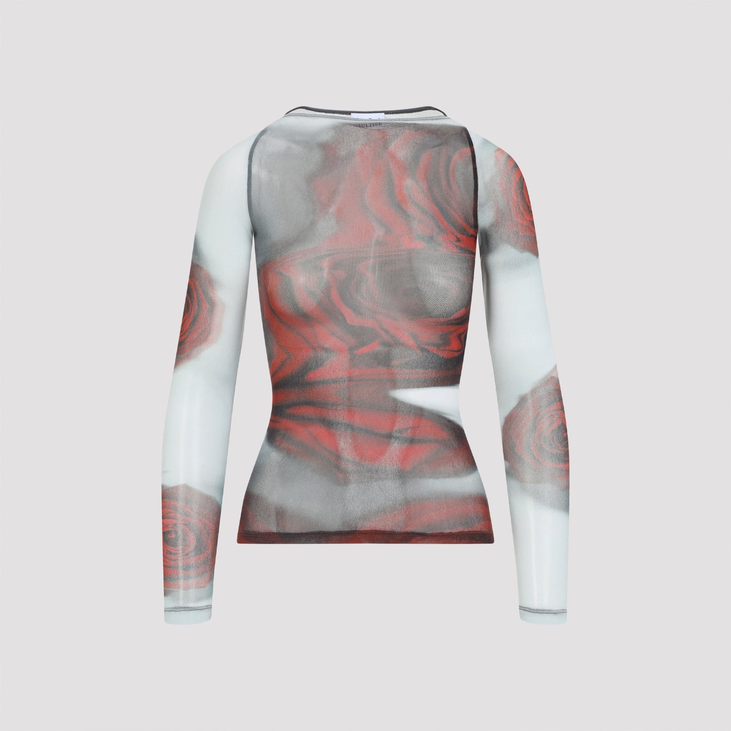 Jean Paul Gaultier Blurry Roses Top