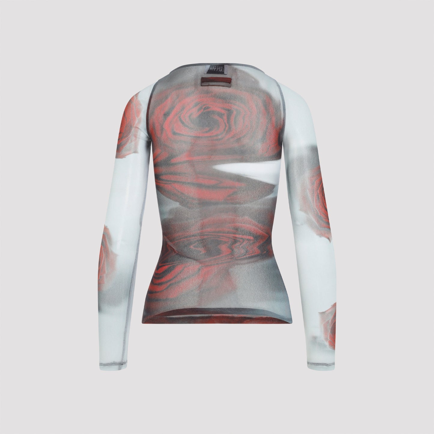 Jean Paul Gaultier Blurry Roses Top
