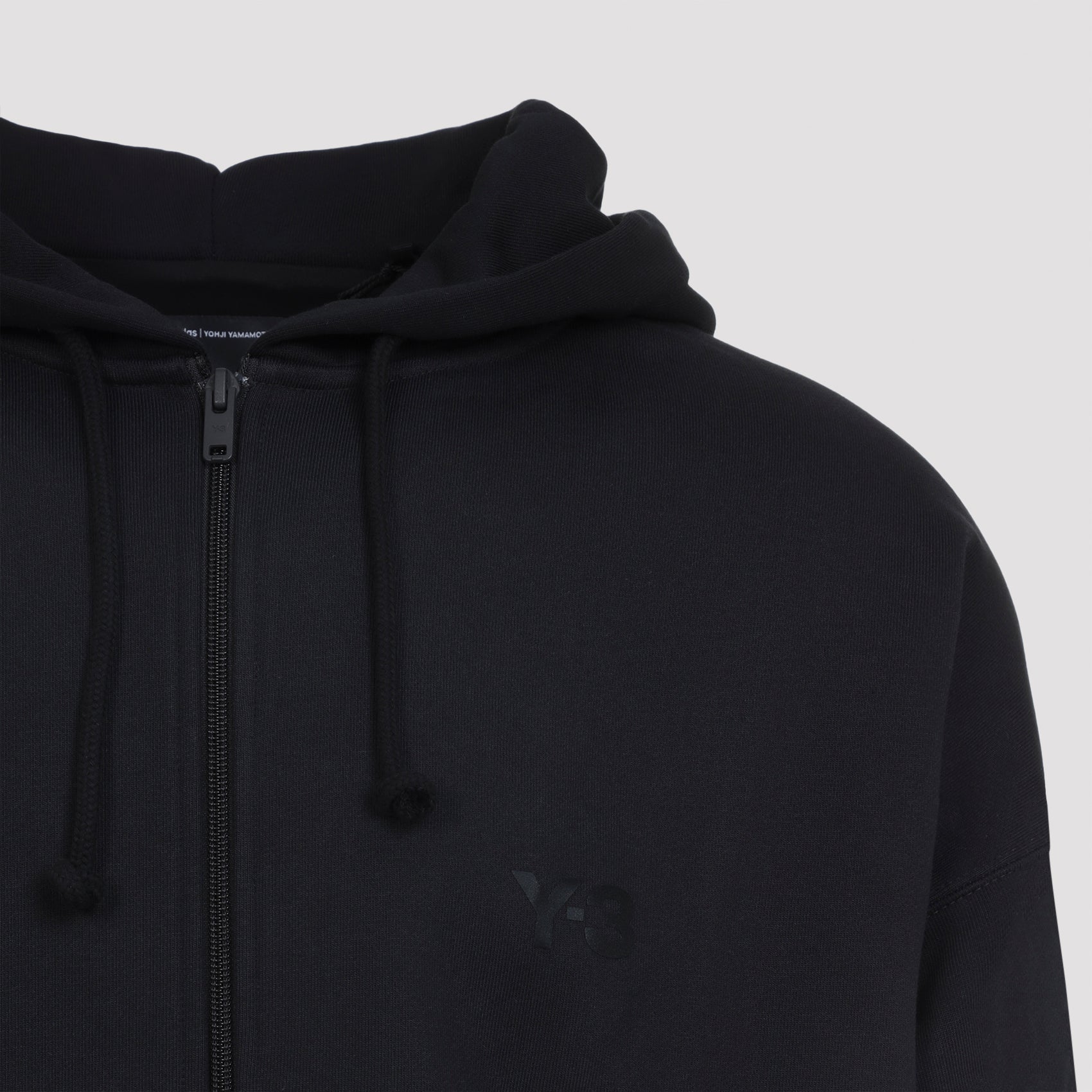 Y 3 Brushed Terry Zip Hoodie