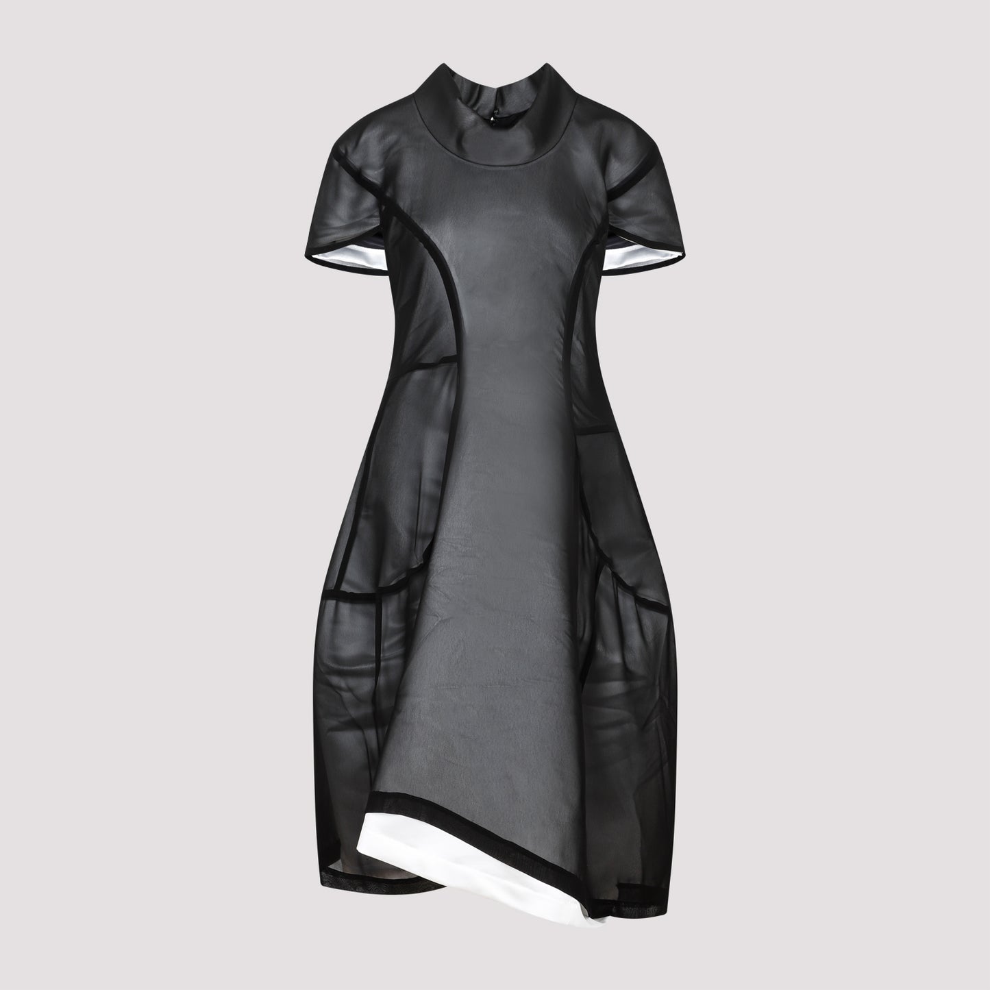 Comme Des Garçons Polyester Mini Dress