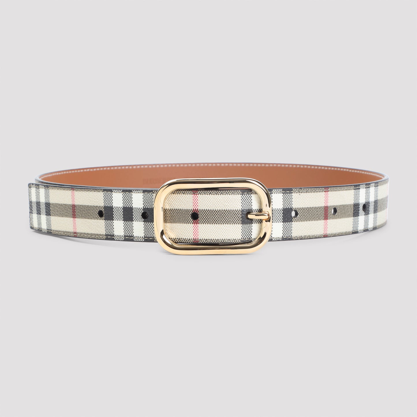 Burberry Check Belt