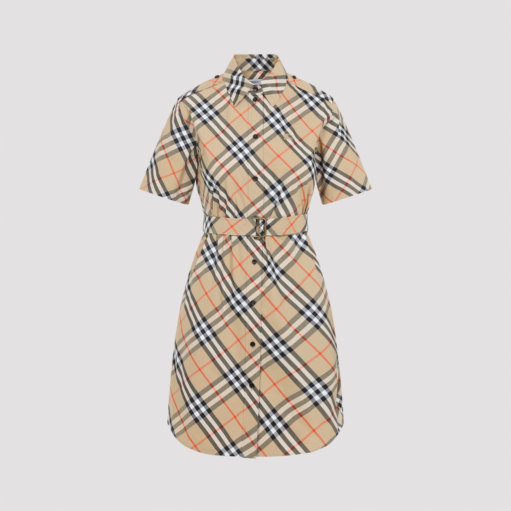 Burberry Check Midi Dress