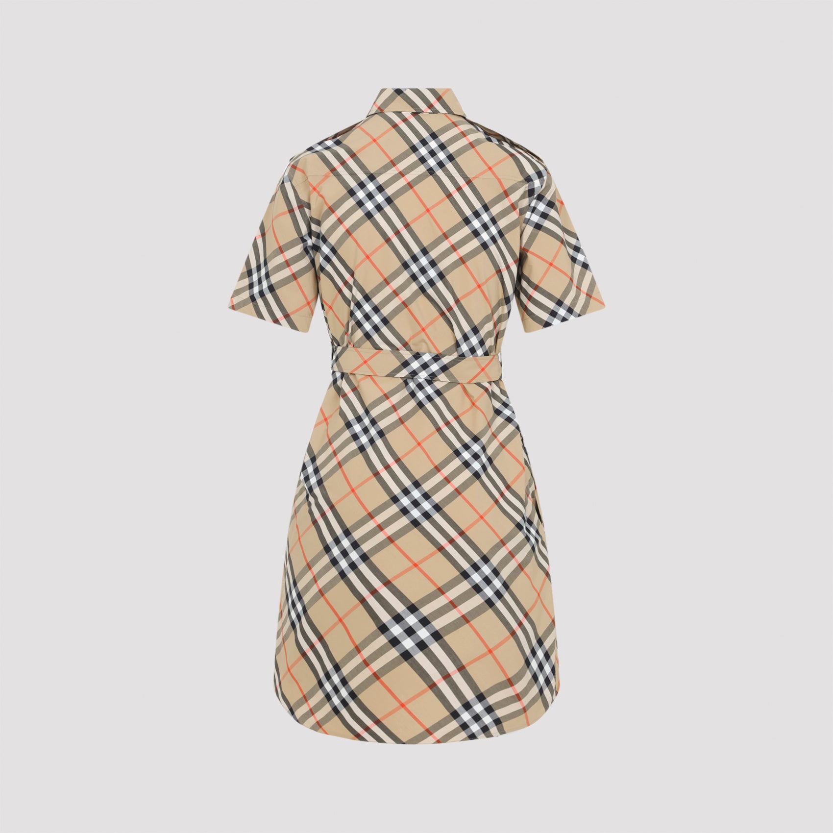 Burberry Check Midi Dress