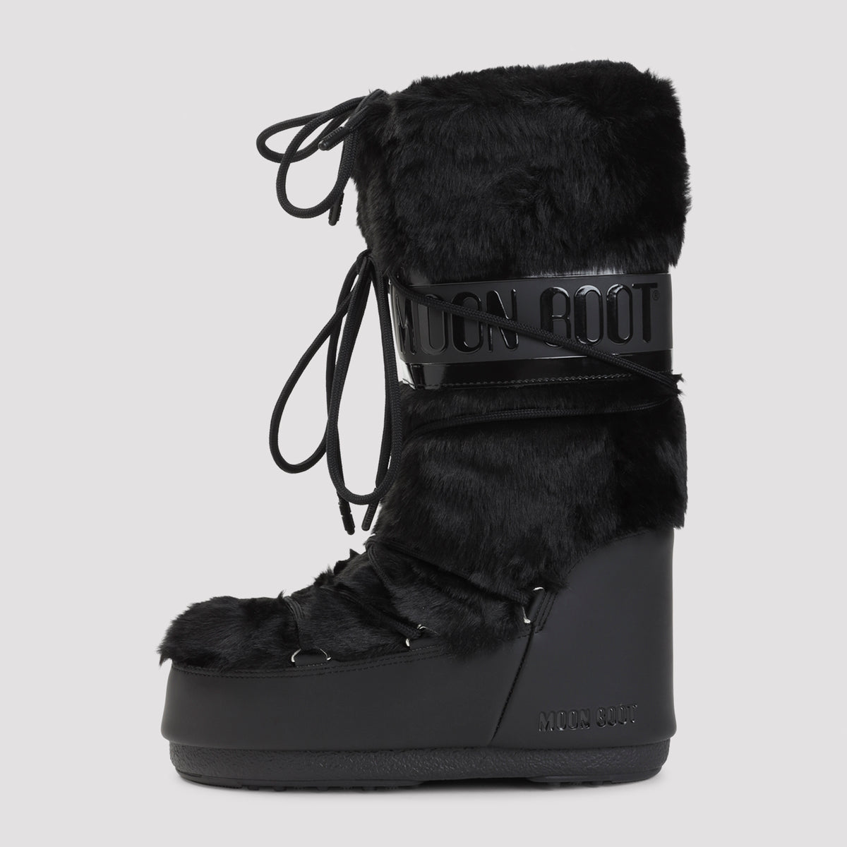 Moon Boot Icon Faux Fur Boot