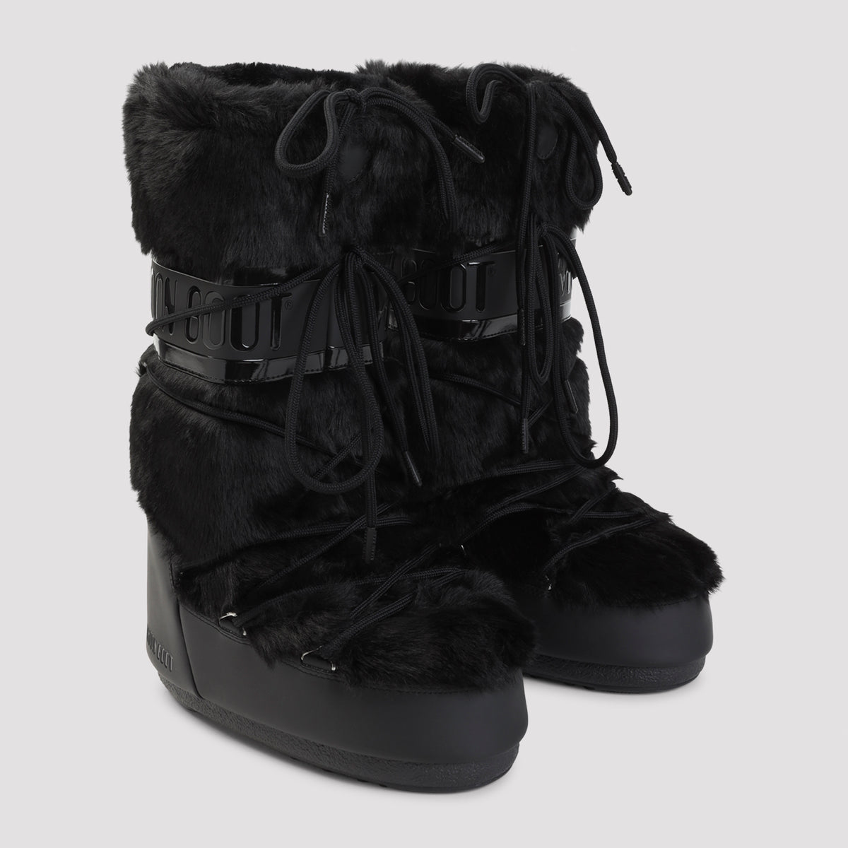Moon Boot Icon Faux Fur Boot