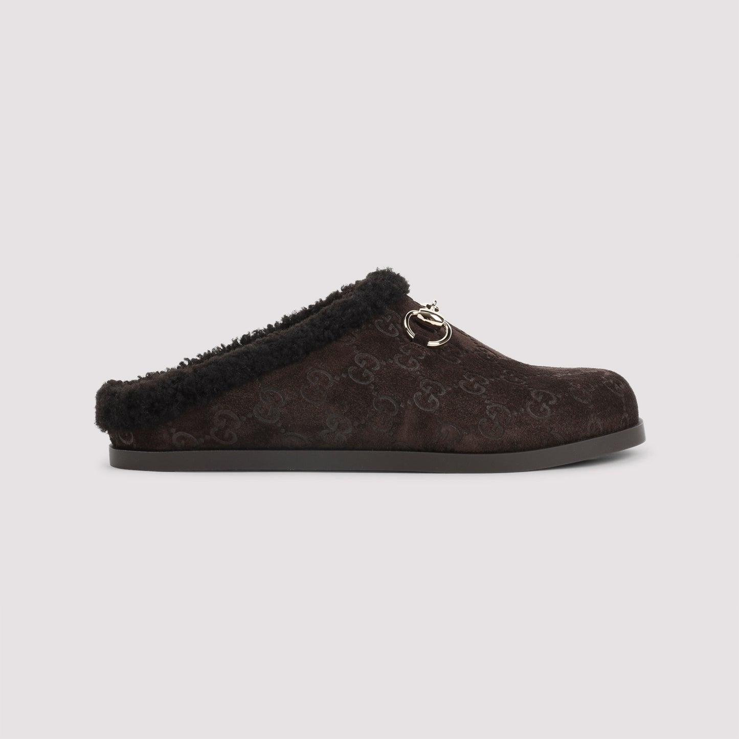 Gucci Suede Leather Mules