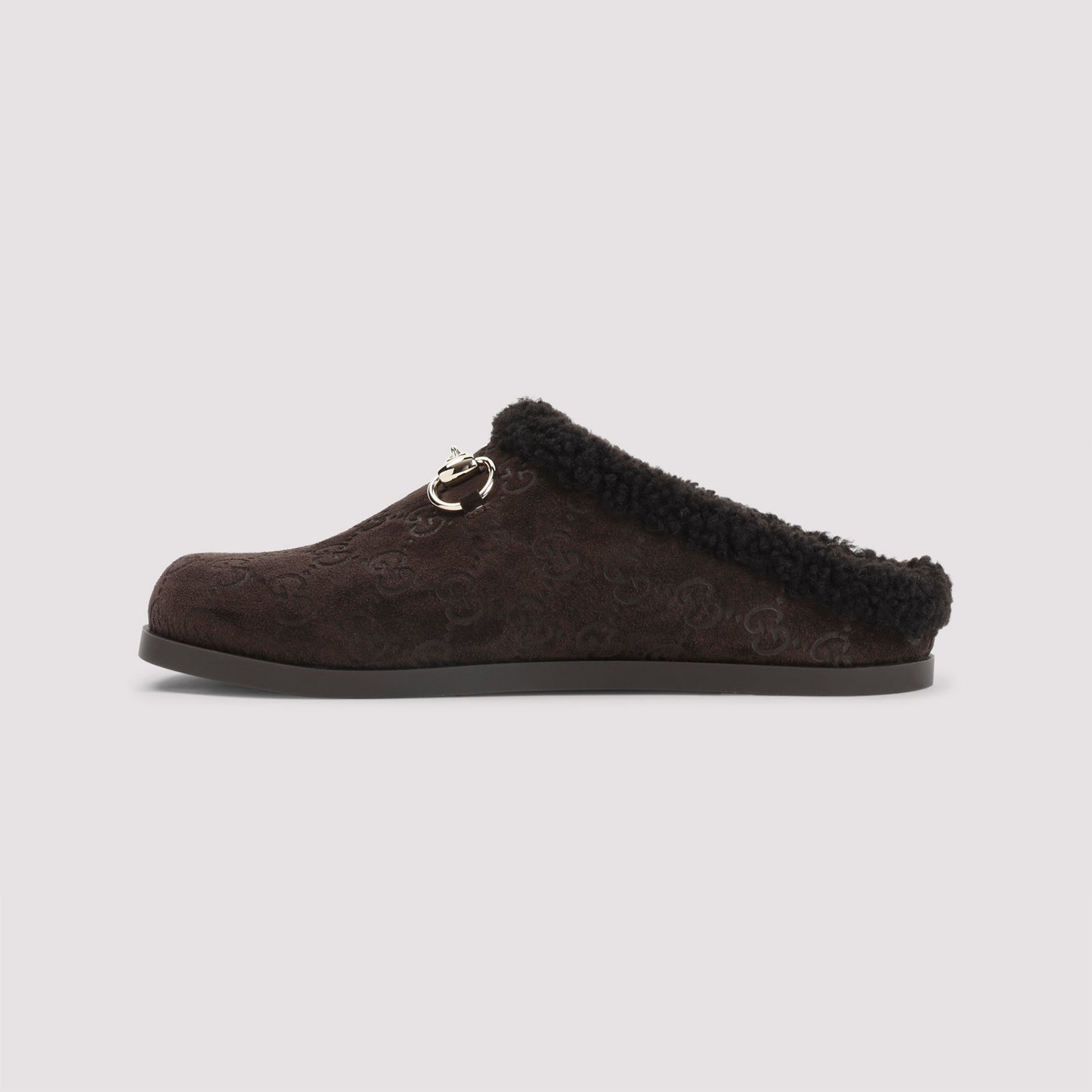 Gucci Suede Leather Mules