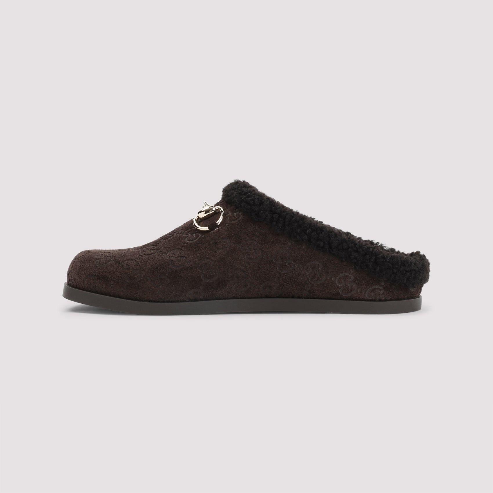 Gucci Suede Leather Mules