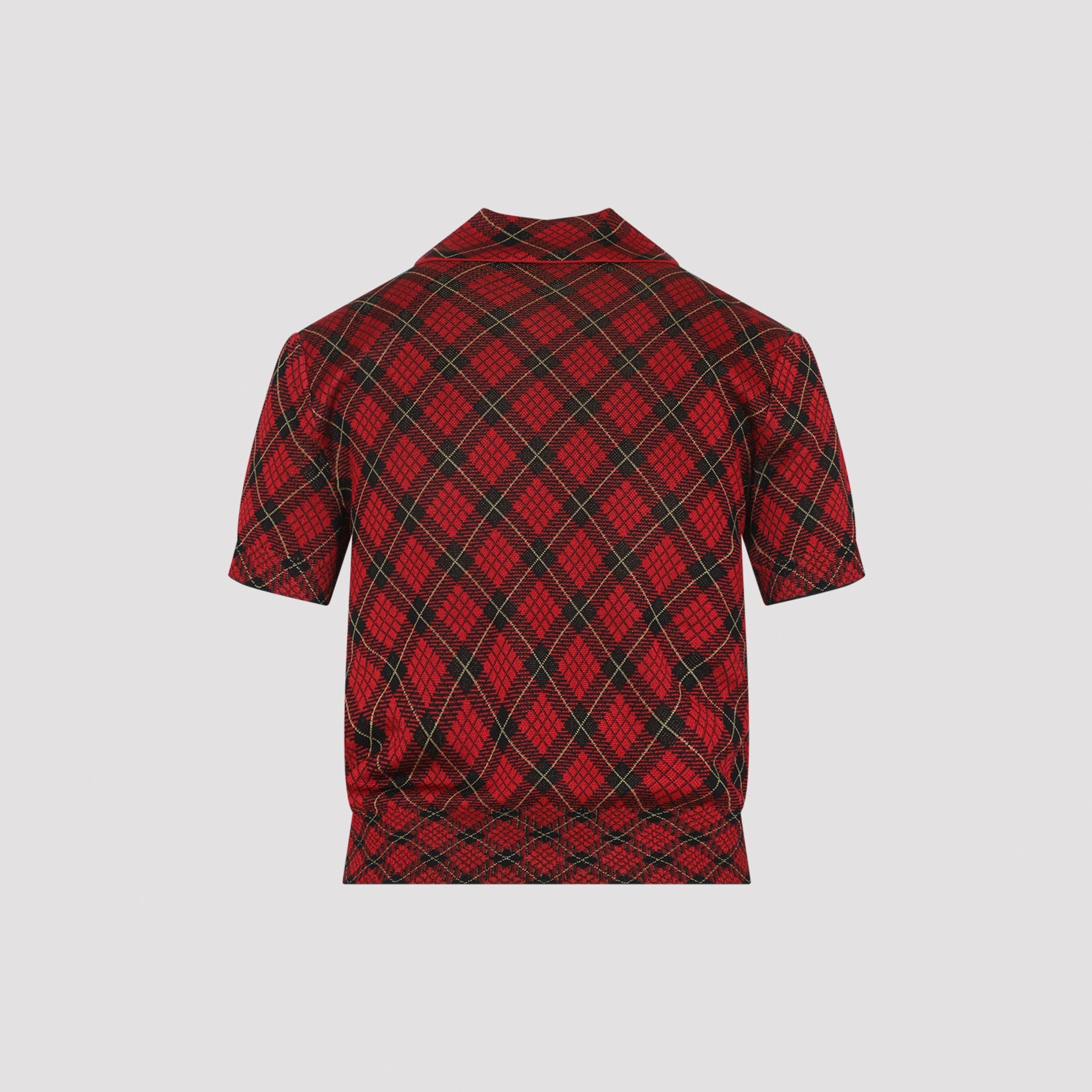 Alexander McQueen Microcheck Polo