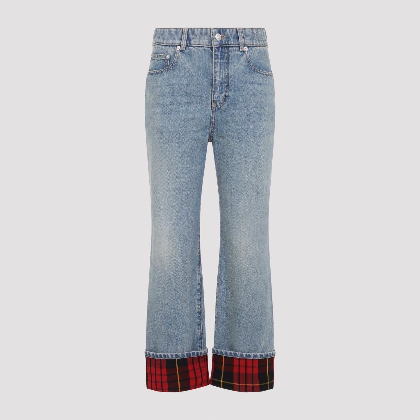 Alexander McQueen Cotton Jeans