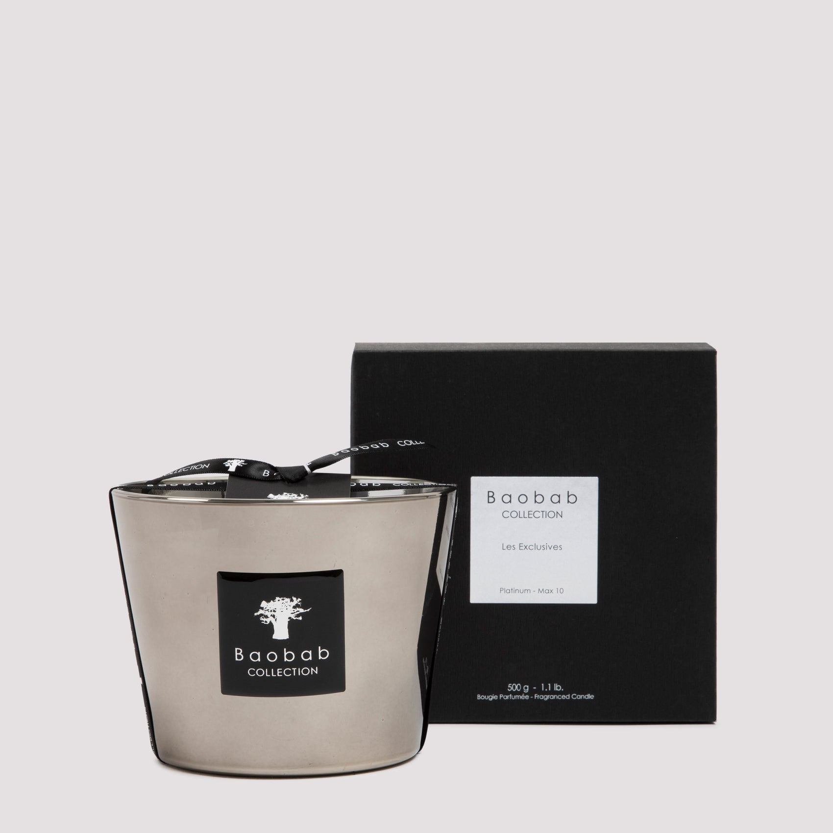 Baobab Collection Platinum Candle Max10