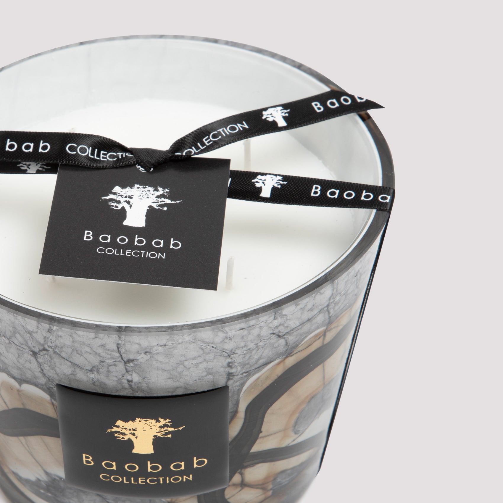 Baobab Collection Stones Marble Candle Max10 from Stones Collection