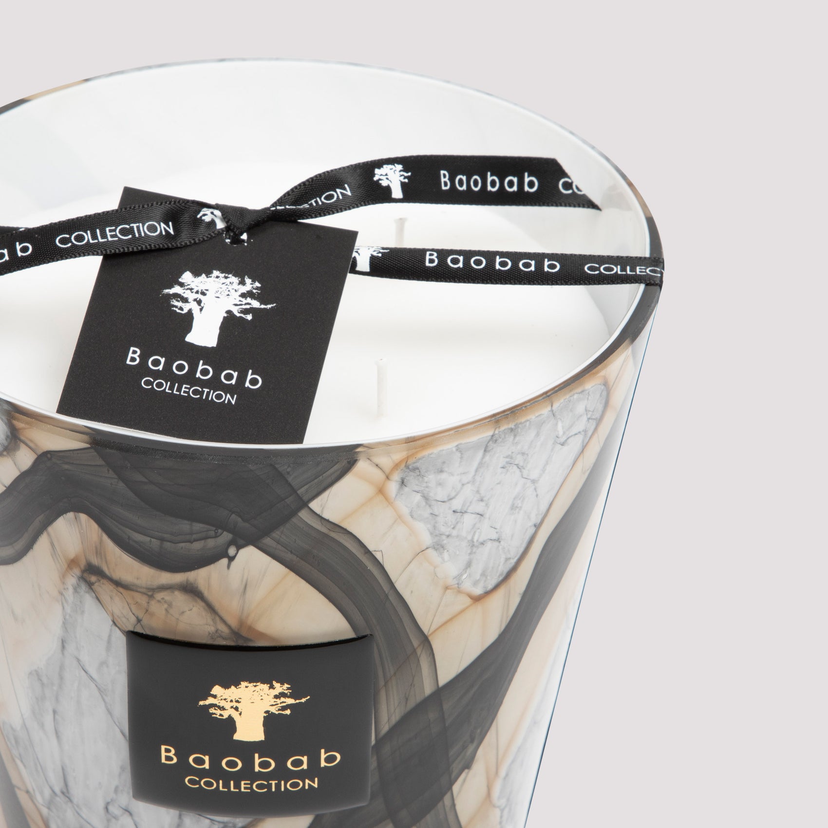 Baobab Collection Stones Marble Candle Max16 from Stones Collection