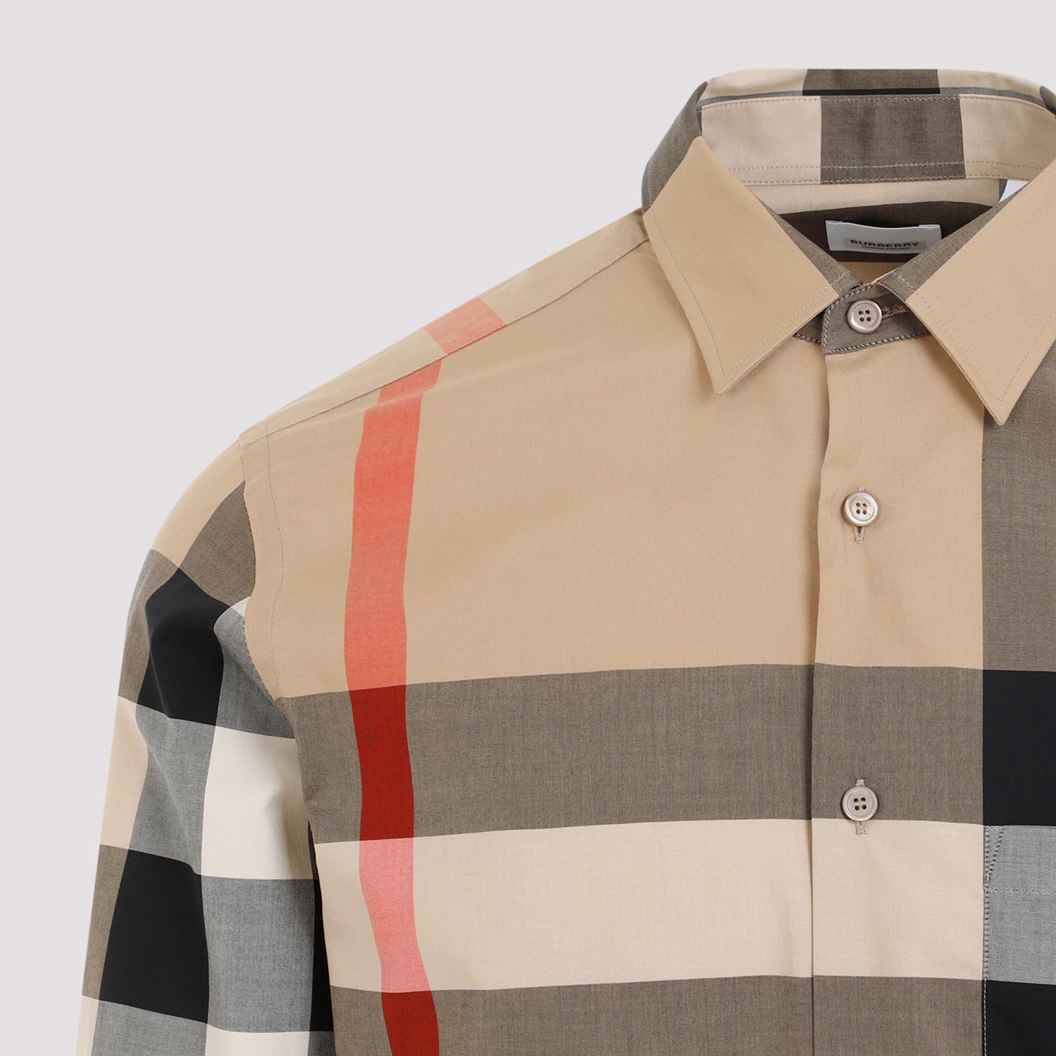 Burberry Check Cotton Shirt