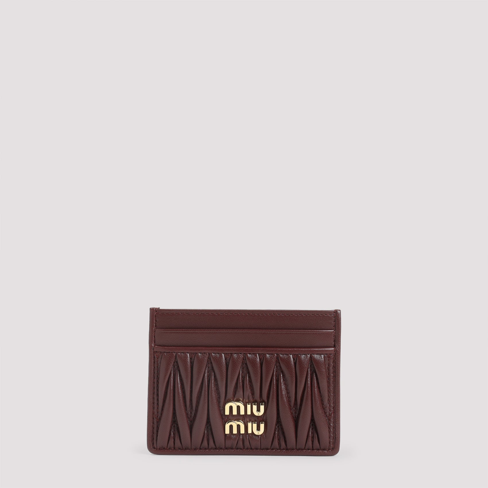 Miu Miu Lamb Leather Cardholder