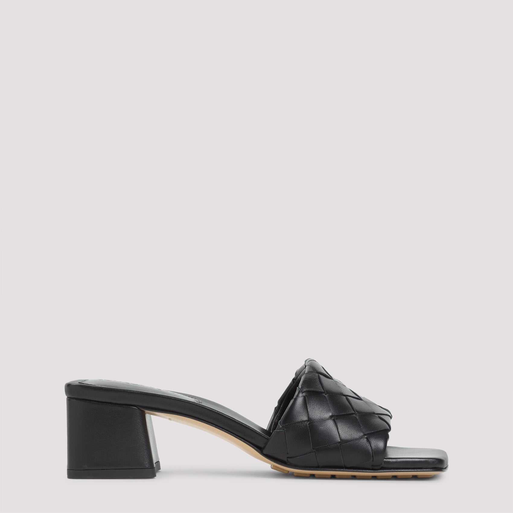 Bottega Veneta Kitten Heel Mule Sandal