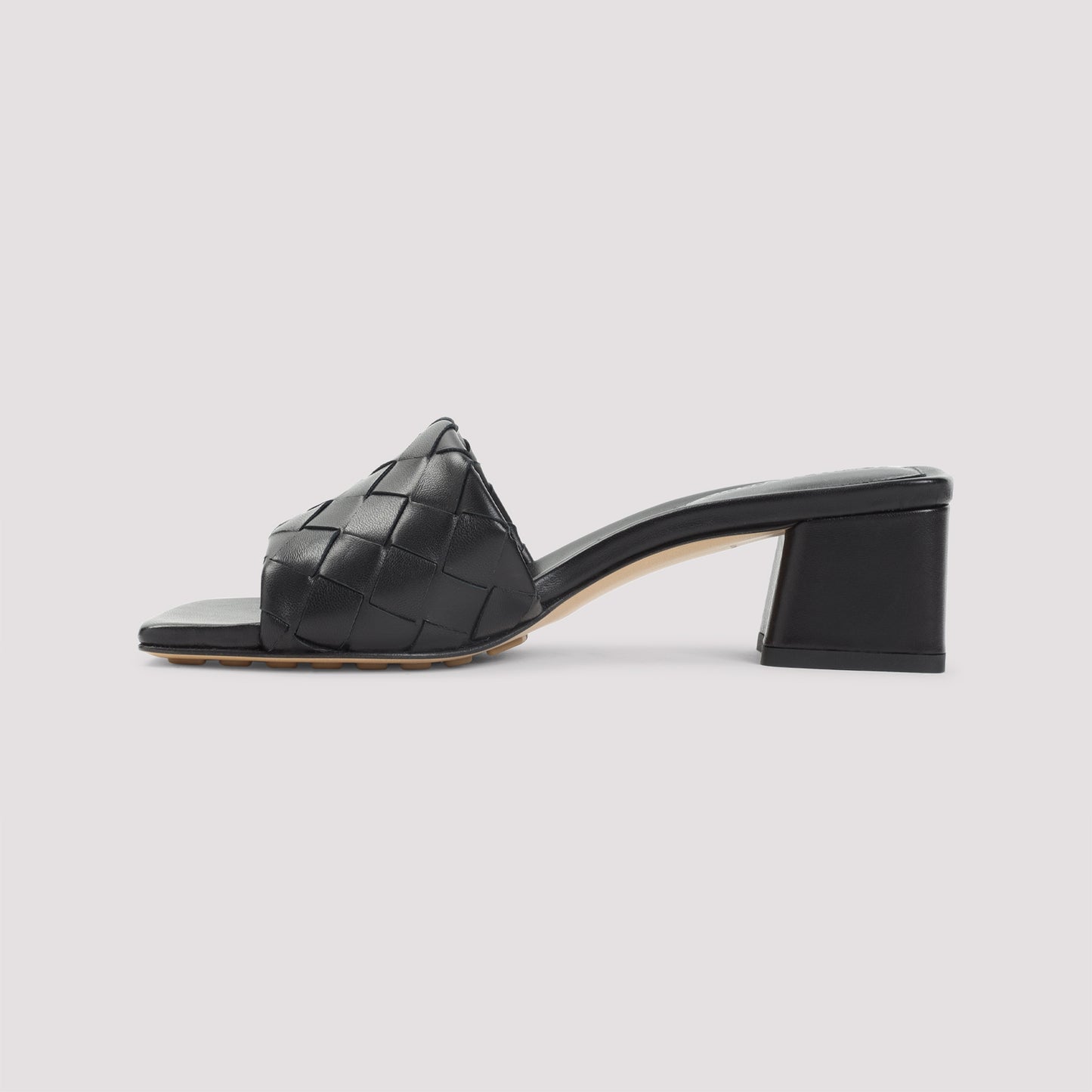 Bottega Veneta Kitten Heel Mule Sandal
