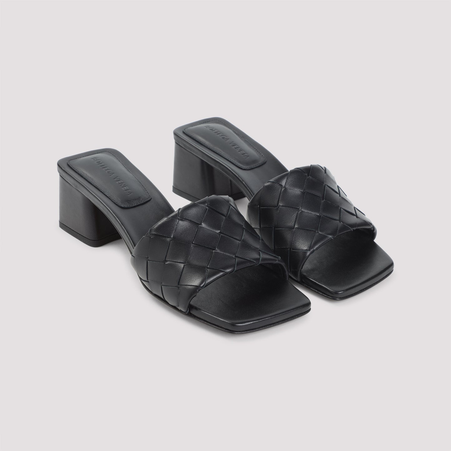 Bottega Veneta Kitten Heel Mule Sandal