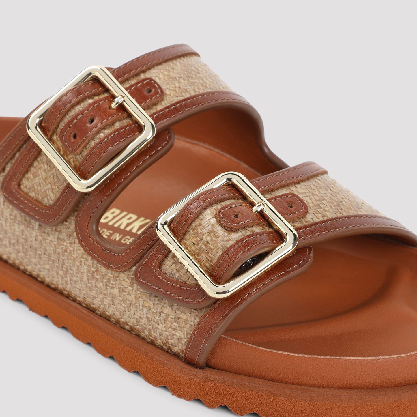 Birkenstock 1744 Arizona Raffia Sandals