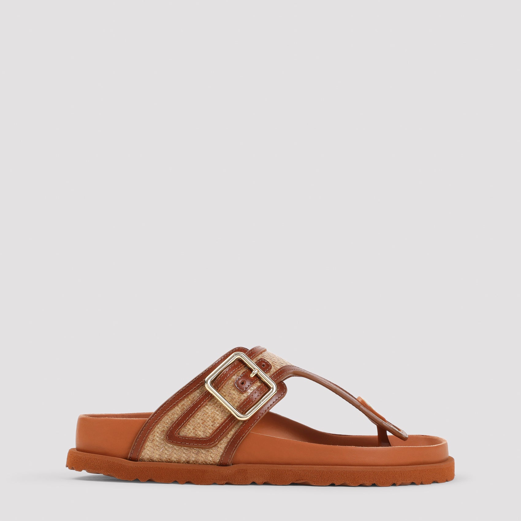 Birkenstock 1744 Gizeh Frames Raffia Saldals