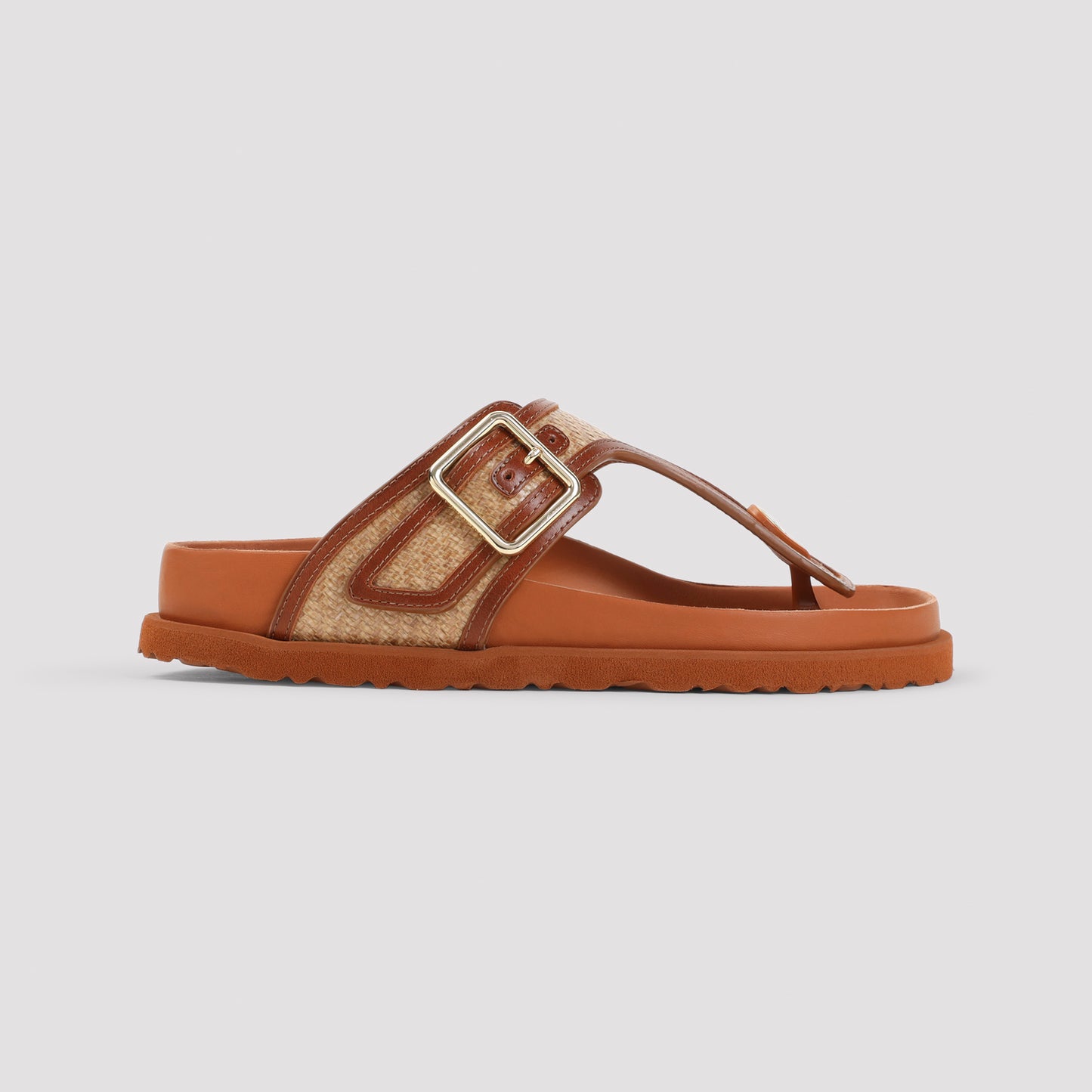 Birkenstock 1744 Gizeh Frames Raffia Saldals