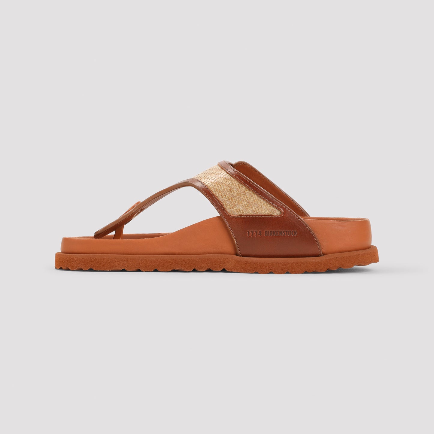 Birkenstock 1744 Gizeh Frames Raffia Saldals