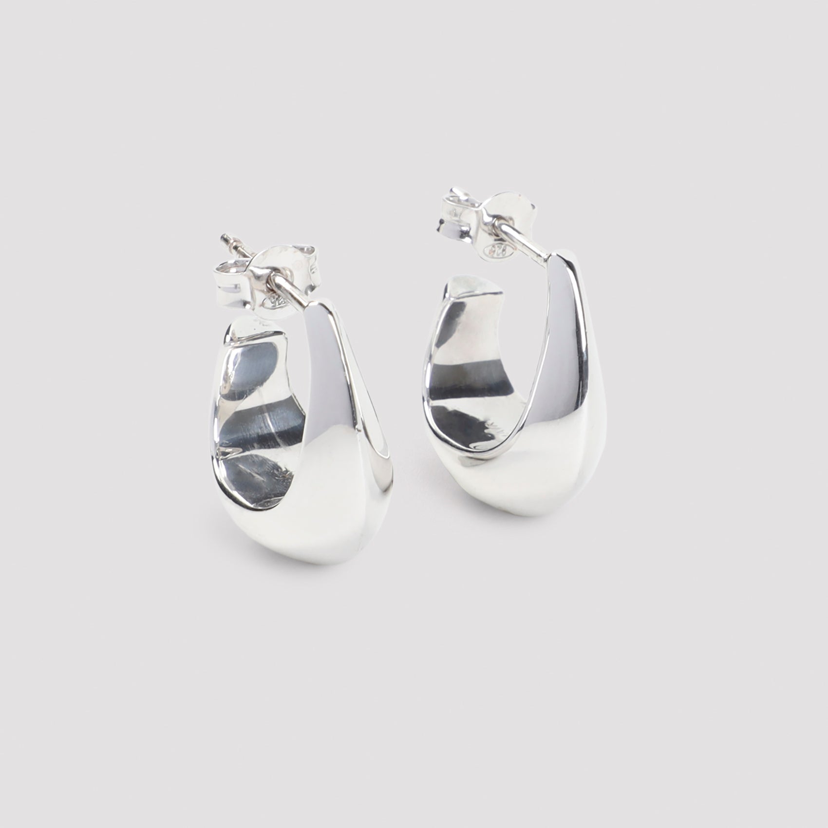 Lemaire Curved Mini Drop Earrings