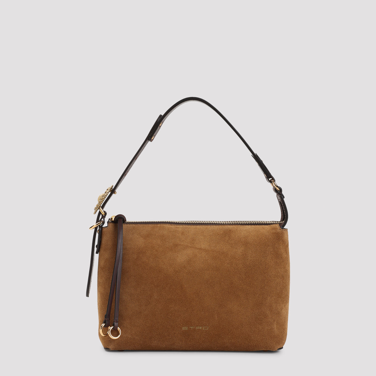Etro Hobo Suede Shoulder Bag