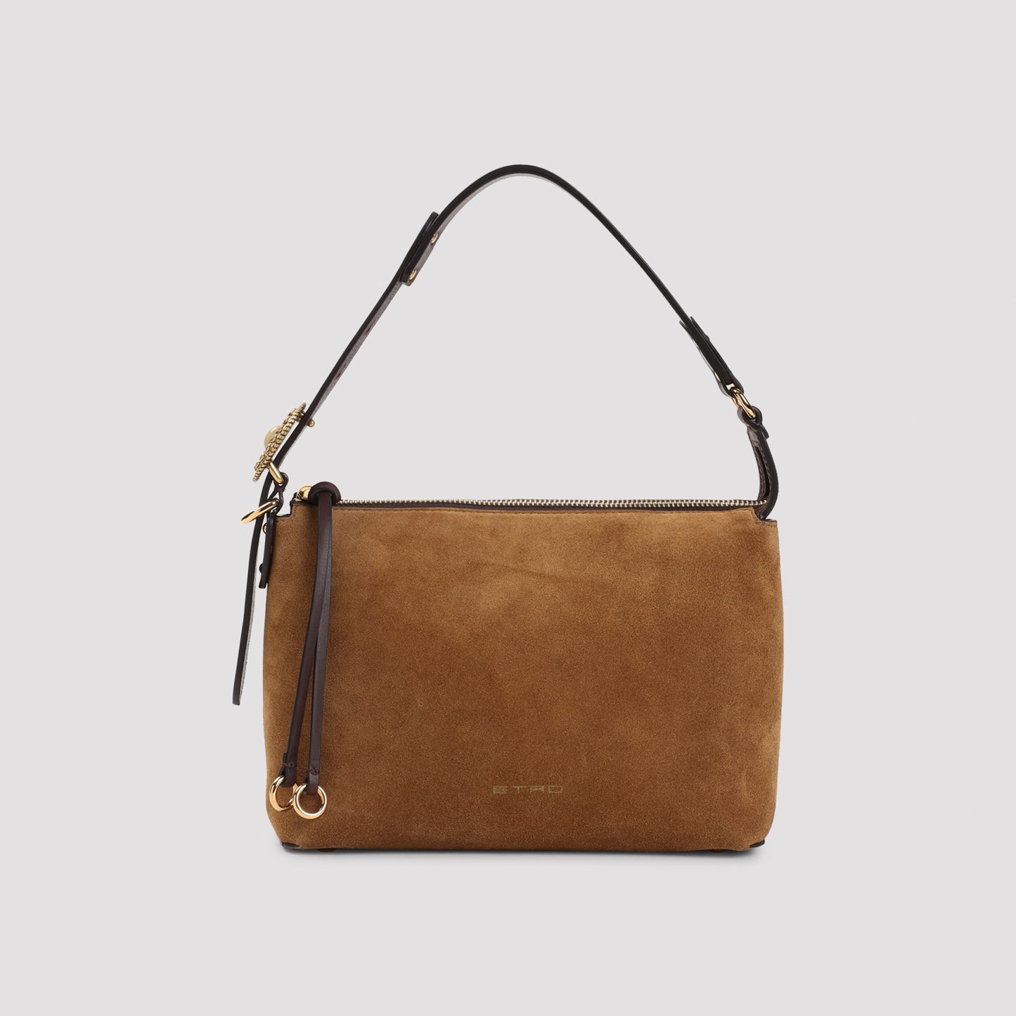 Etro Hobo Suede Shoulder Bag