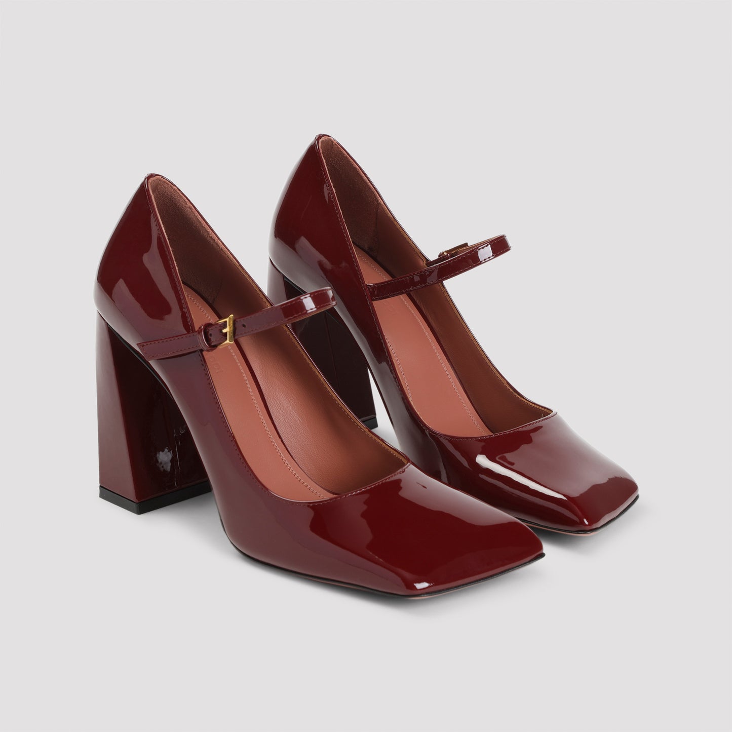 Amina Muaddi Charlotte Mary Jane 45 Pumps