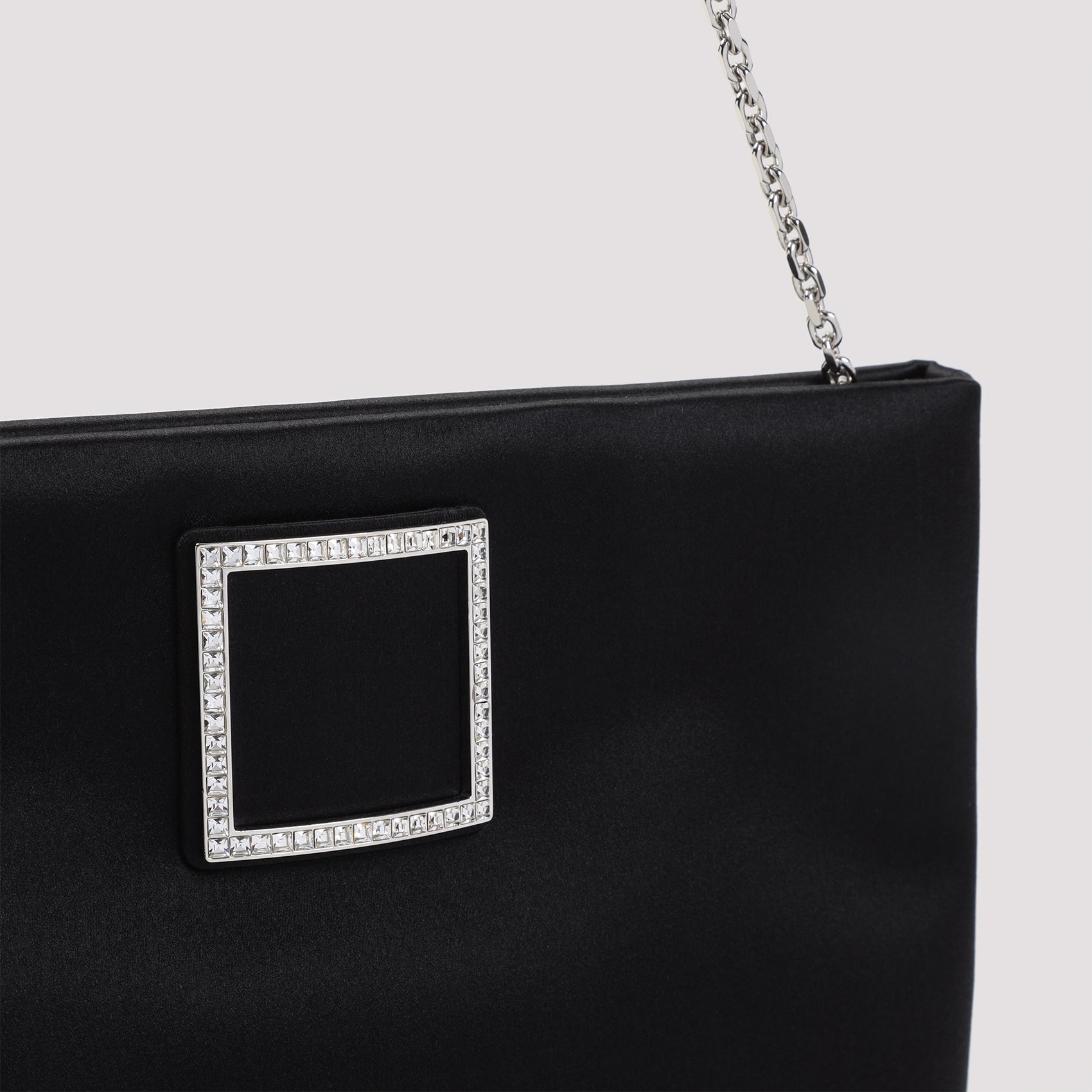 Roger Vivier Trompette Strass Soft Clutch