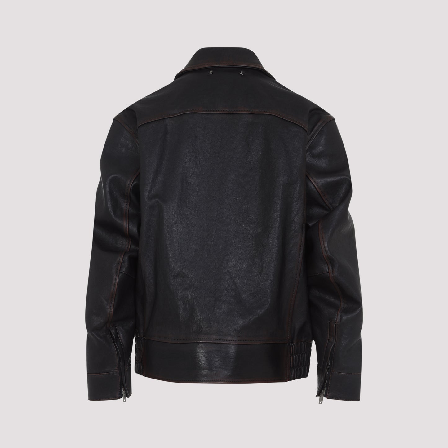 Golden Goose Prince Nappa Leather Bomber Jacket
