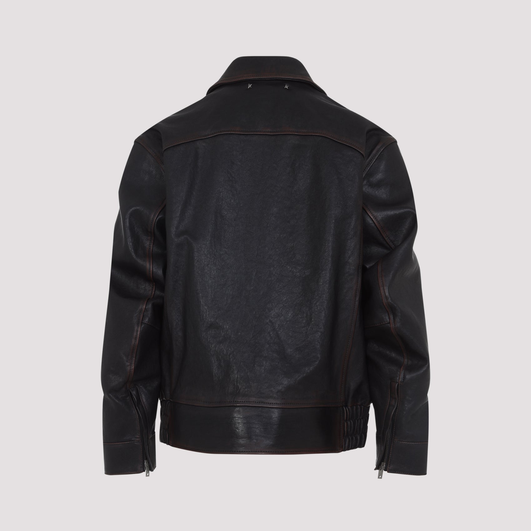 Golden Goose Prince Nappa Leather Bomber Jacket