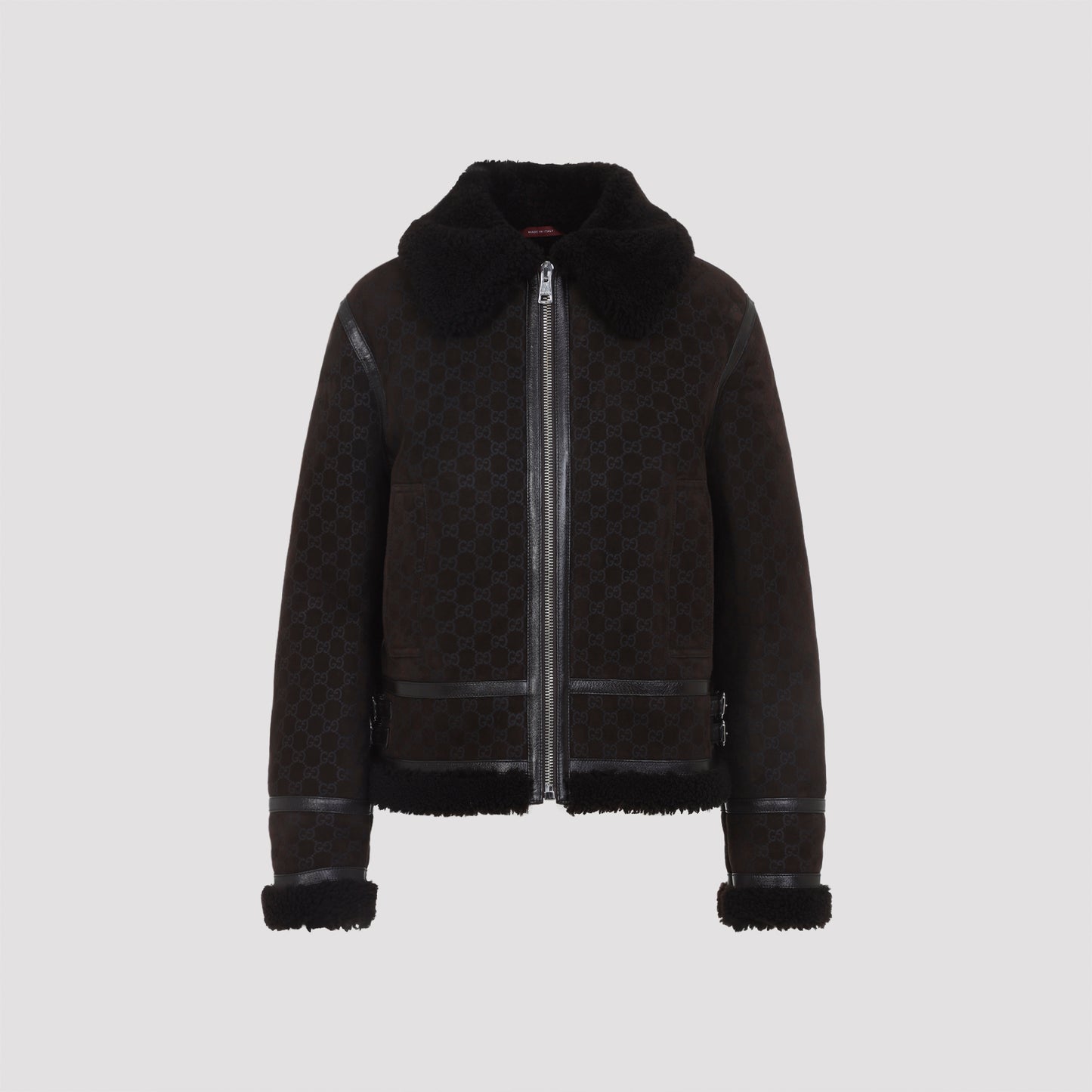Guggi GG Shearling Jacket