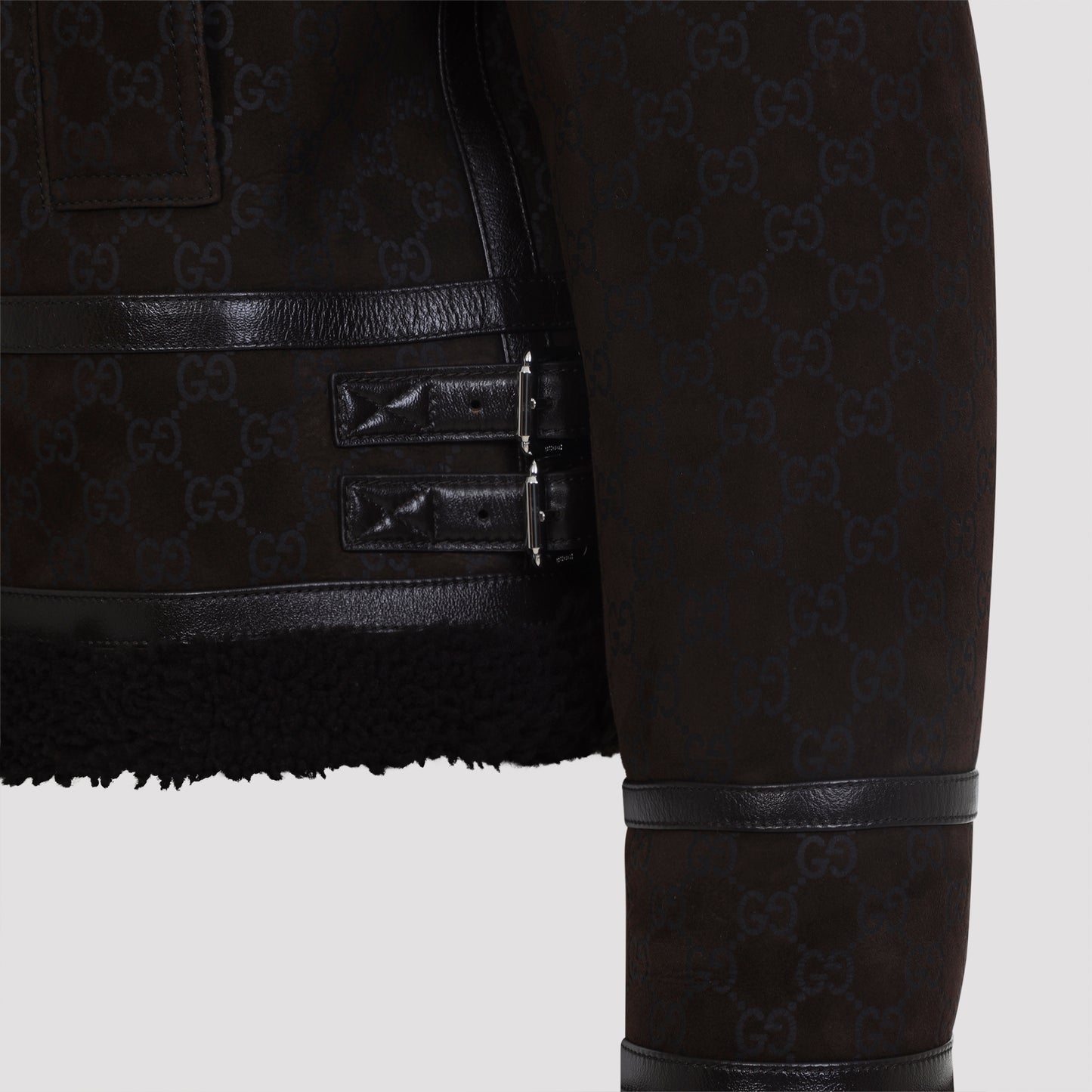 Guggi GG Shearling Jacket