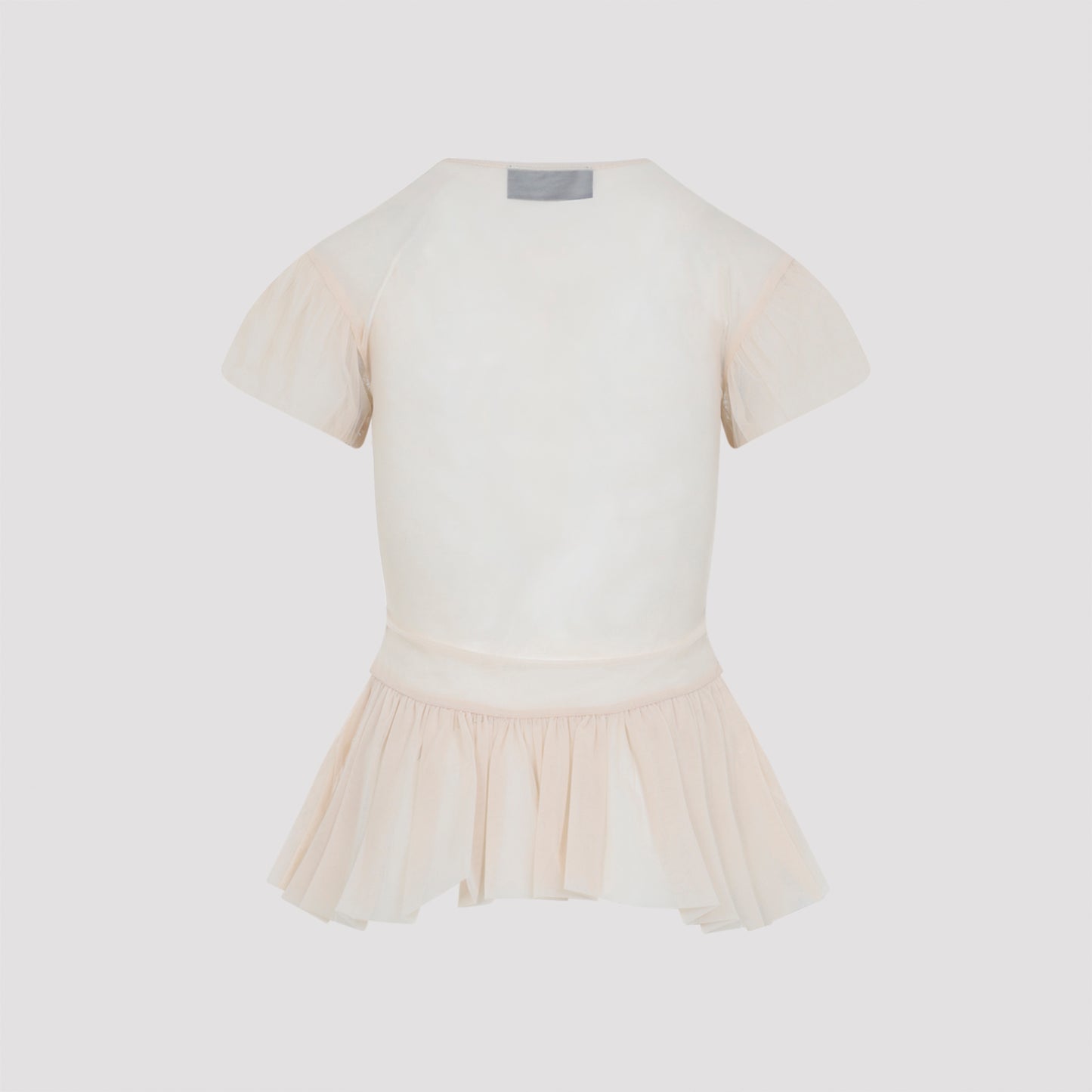 Simone Rocha Sheer Ballet Peplum Top