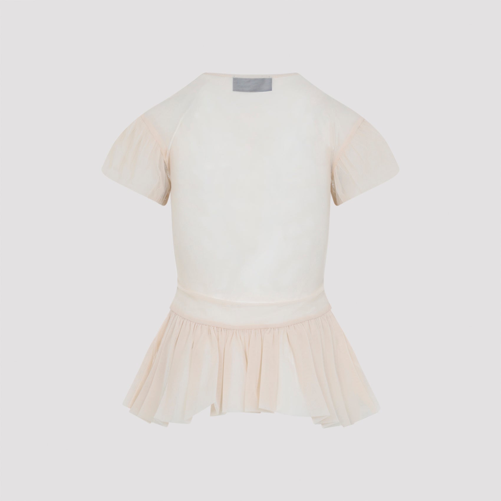 Simone Rocha Sheer Ballet Peplum Top