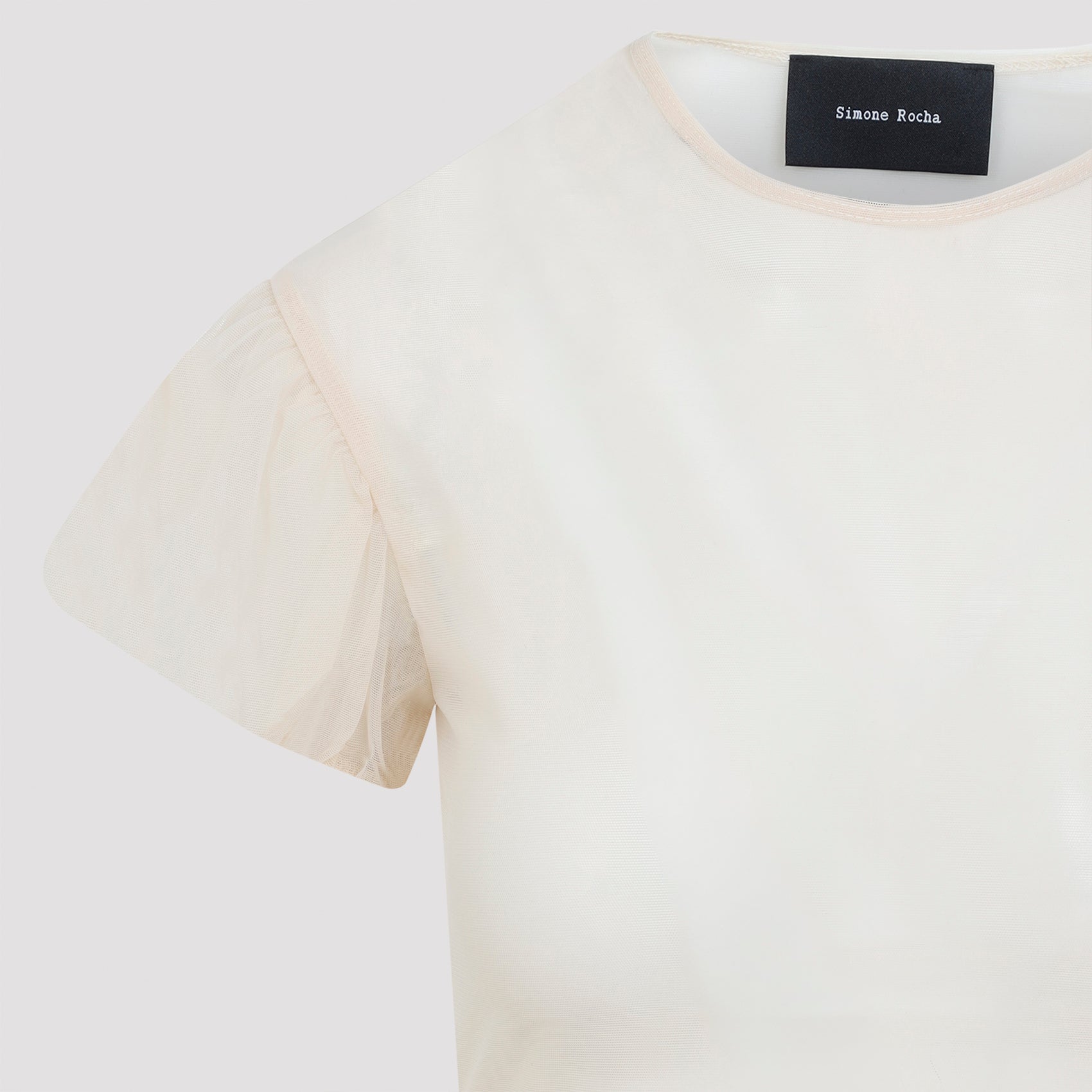 Simone Rocha Sheer Ballet Peplum Top